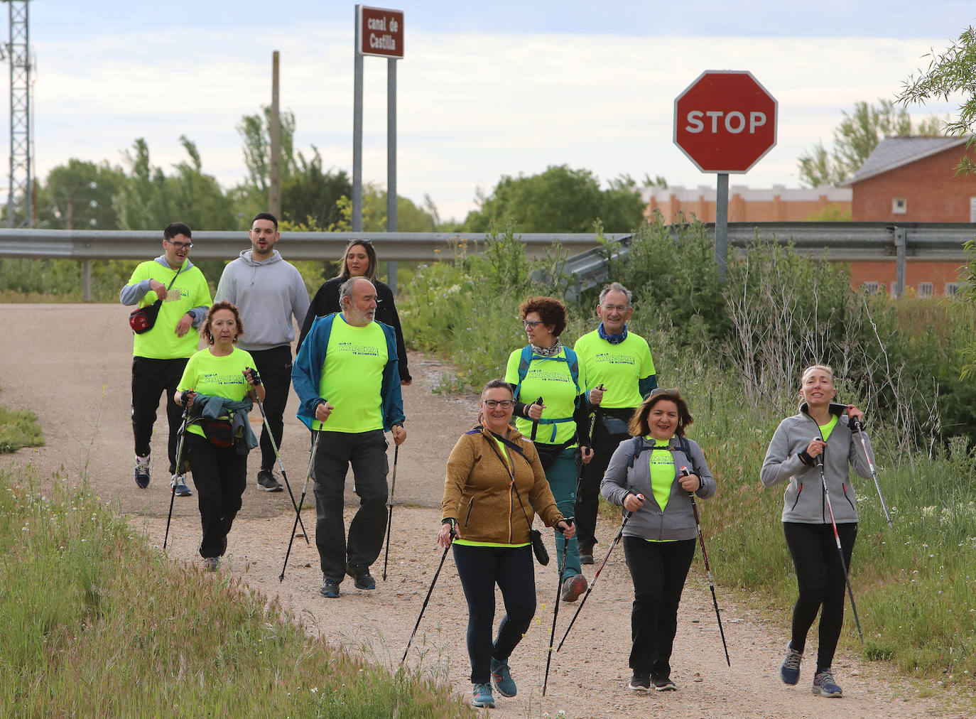 La Marcha Aspanis de Palencia, en imágenes