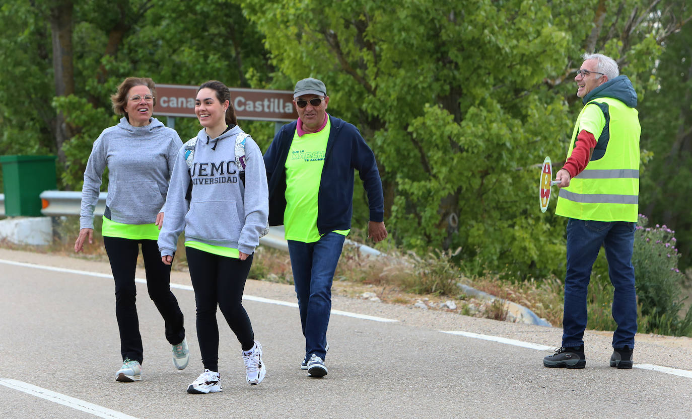 La Marcha Aspanis de Palencia, en imágenes