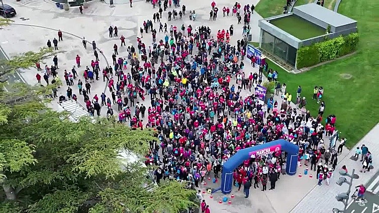 La Marcha Asprona 2024 a vista de pájaro