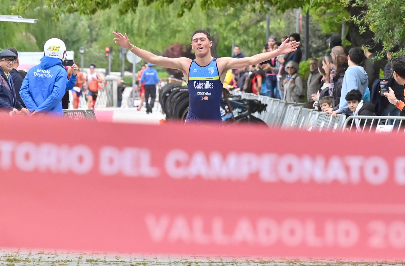 Las imágenes del triatlón de Valladolid