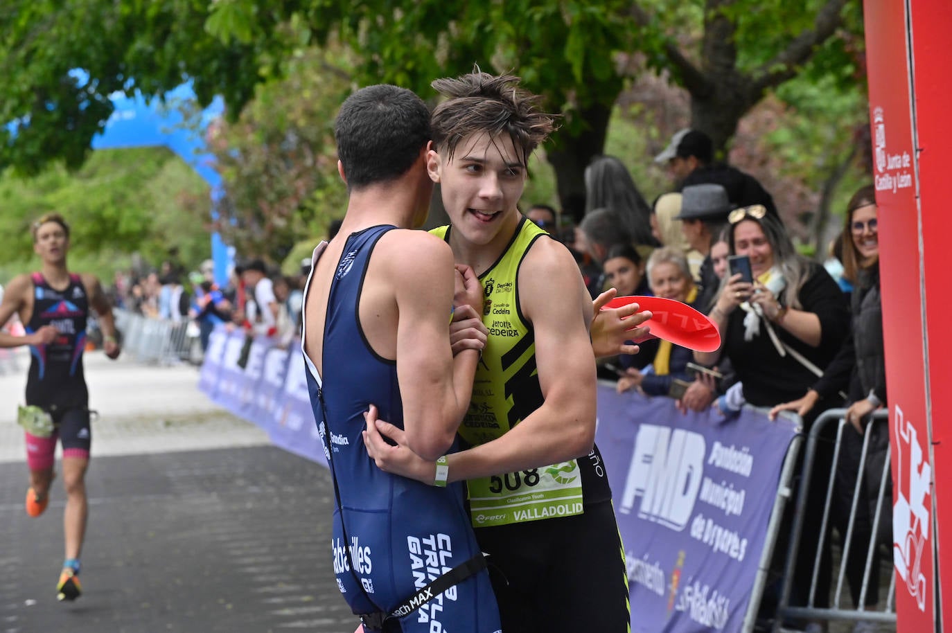 Las imágenes del triatlón de Valladolid