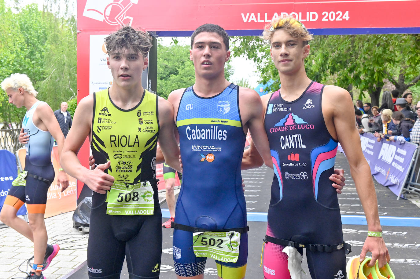 Las imágenes del triatlón de Valladolid