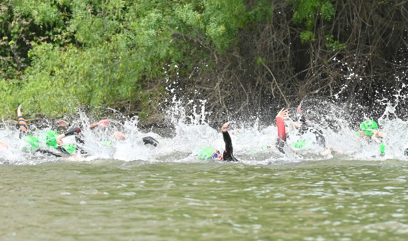 Las imágenes del triatlón de Valladolid