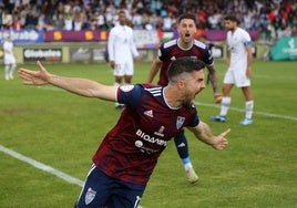 Un gol de Rubén Yubero certifica el ascenso de la Gimnástica a Primera Federacion