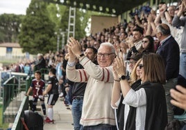 Las gradas de la Albuera se llenaron para vivir el ascenso gimnástico