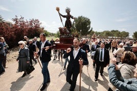 Procesión de San Isidro, el año pasado en Valladolid.