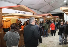 Puestos de la Feria de Cuéllar.