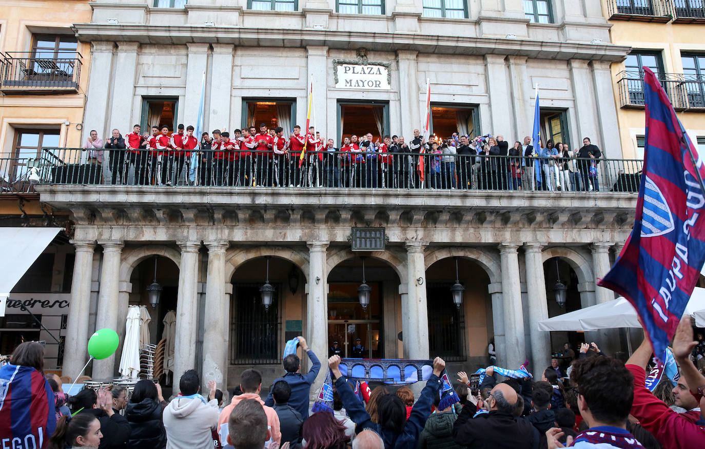 Las fotos de la celebración de la Segoviana en la Plaza Mayor