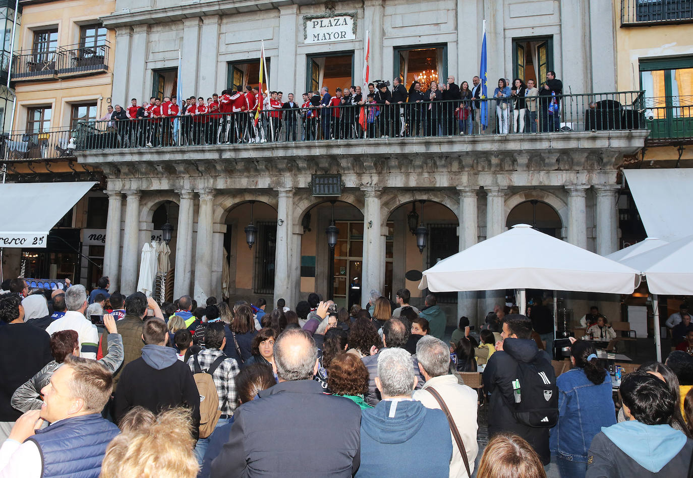 Las fotos de la celebración de la Segoviana en la Plaza Mayor