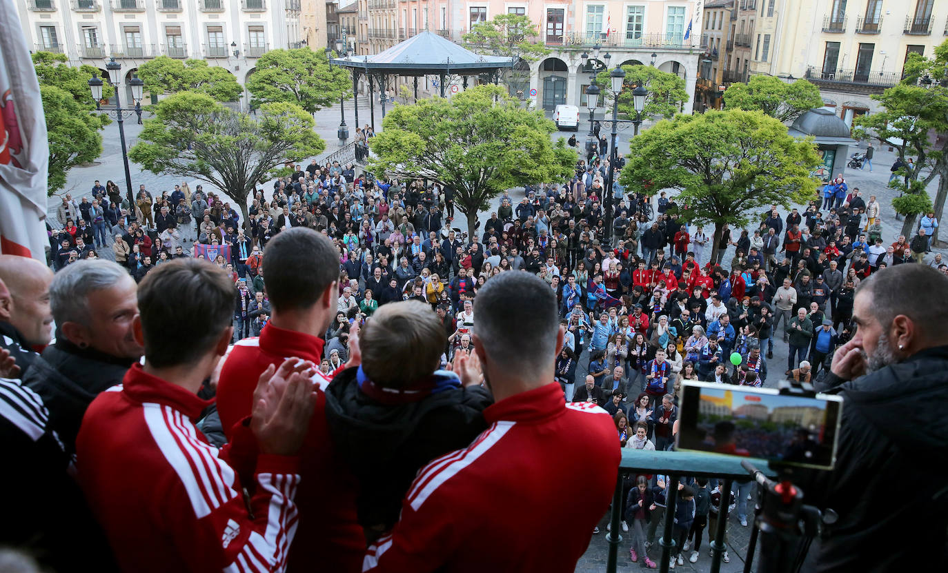 Las fotos de la celebración de la Segoviana en la Plaza Mayor