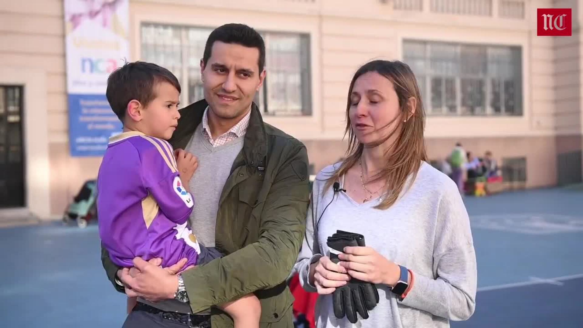 César, el niño que se hizo viral al cantar el himno del Pucela