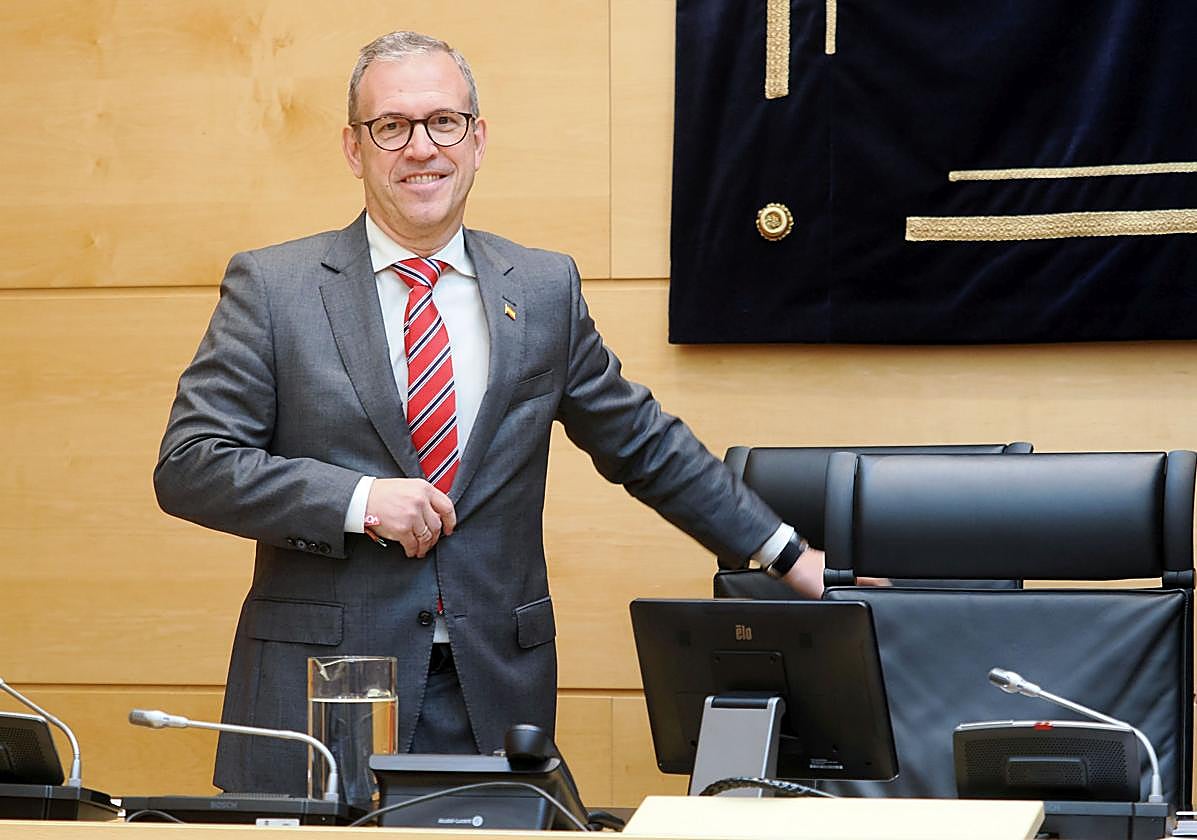 Imagen de archivo del consejero de Empleo, Mariano Veganzones.