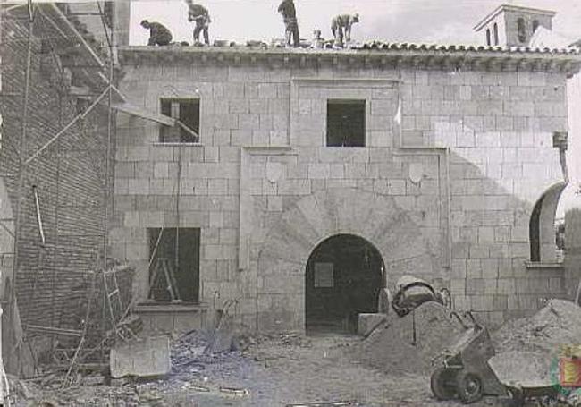 La Casa Museo Colón, a punto de terminar su construcción.