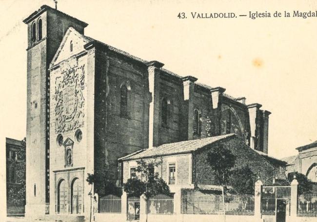 Iglesia de la Magdalena. Imagen de 1920.