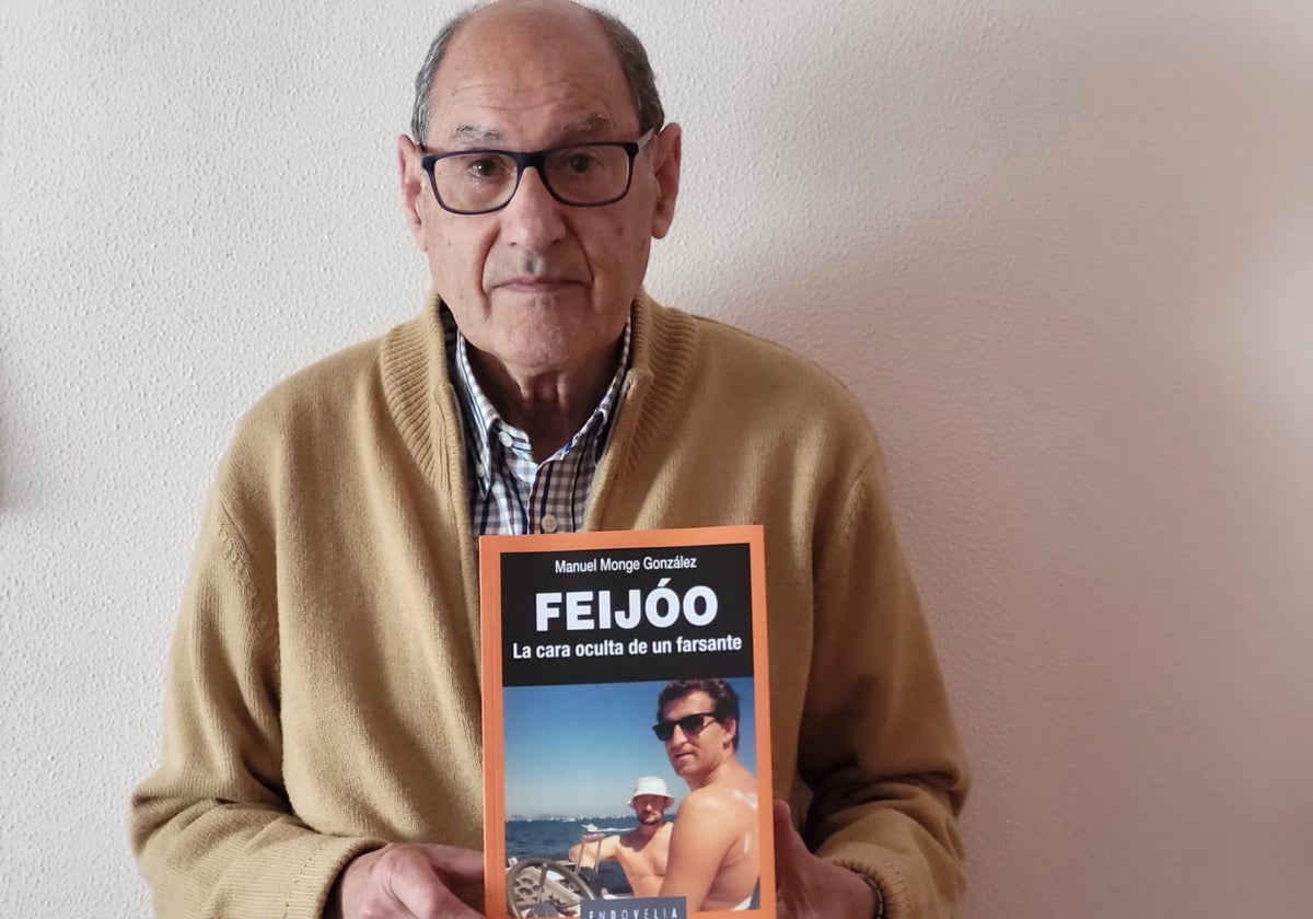 Manuel Monge, vallisoletano afincado en Galicia y autor de «Feijóo: La cara oculta de un farsante».