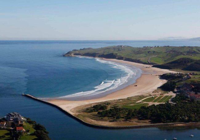 Playa en San Vicente de la Barquera