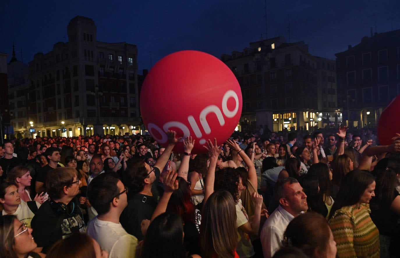 La actuación del DJ Cremades en Valladolid, en imágenes