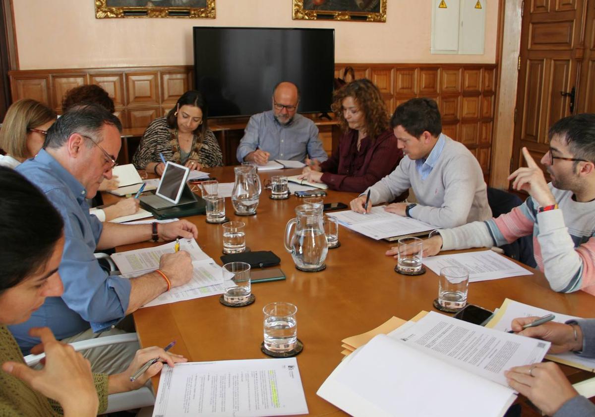 Reunión de la Junta de Gobierno Local de Palencia.