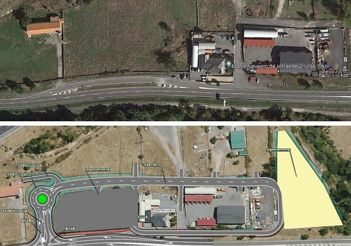 Lugar de la actuación y proyección de la intervención.