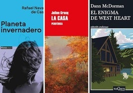 Los tres libros recomendados de la semana.