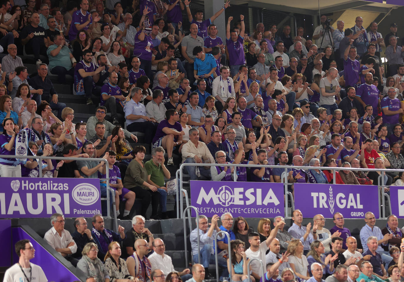 Búscate en las gradas del Pabellón en el último partido del Zunder en ACB en casa