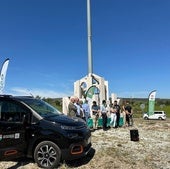 Villamuriel dispone de un vehículo 100% eléctrico para el transporte personalizado de los vecinos