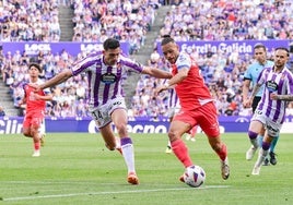 Partido de la jornada 39 en el estadio José Zorrilla entre el Real Valladolid y el Espanyol