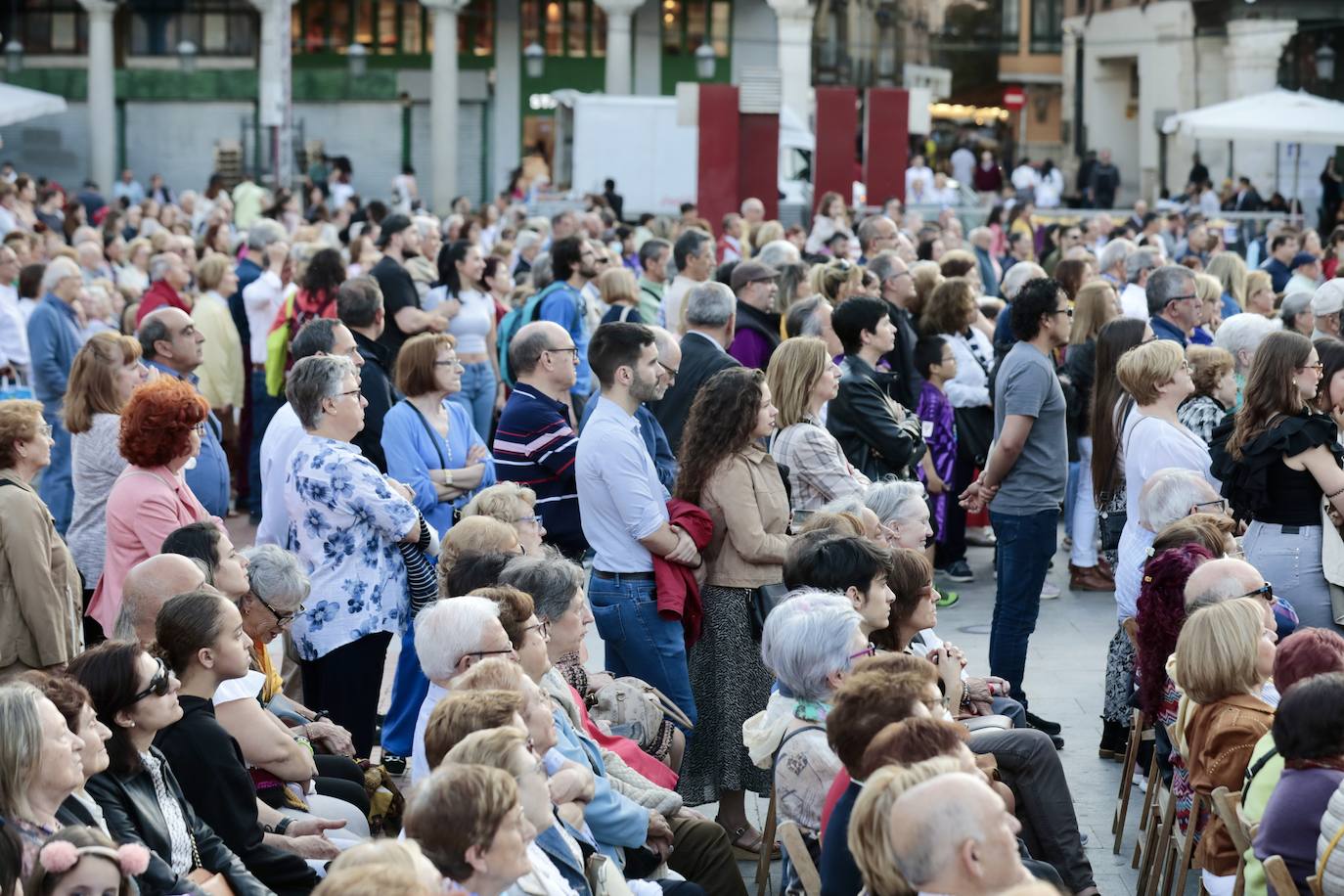 Las imágenes de la celebración de la fiesta de la zarzuela en la Plaza Mayor