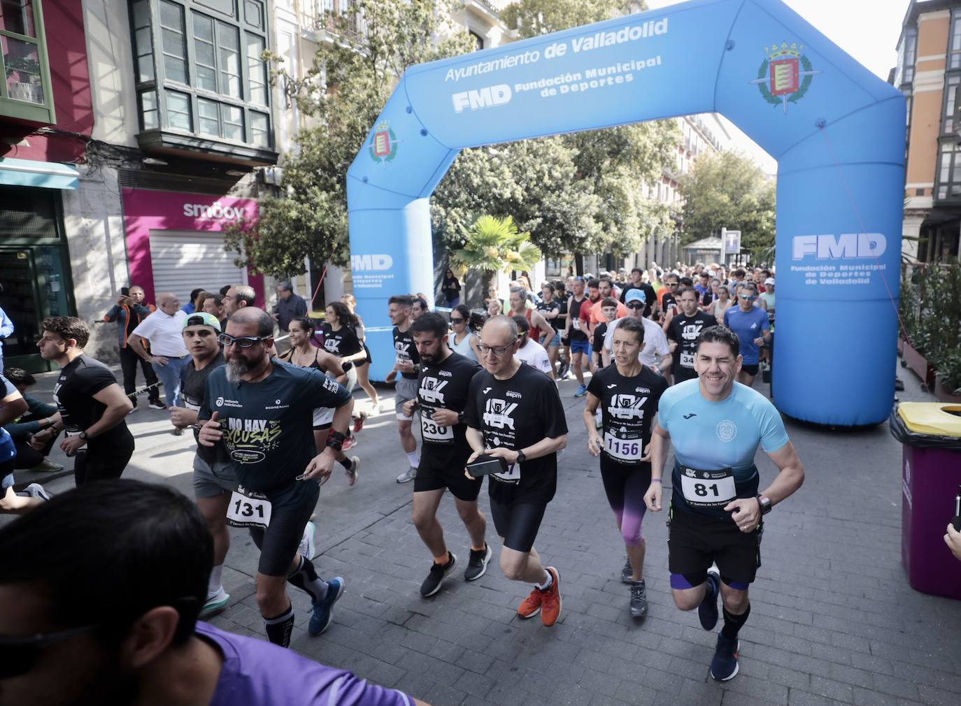 Un millar de participantes se suma a la I Carrera de las Familias de Valladolid (2/2)