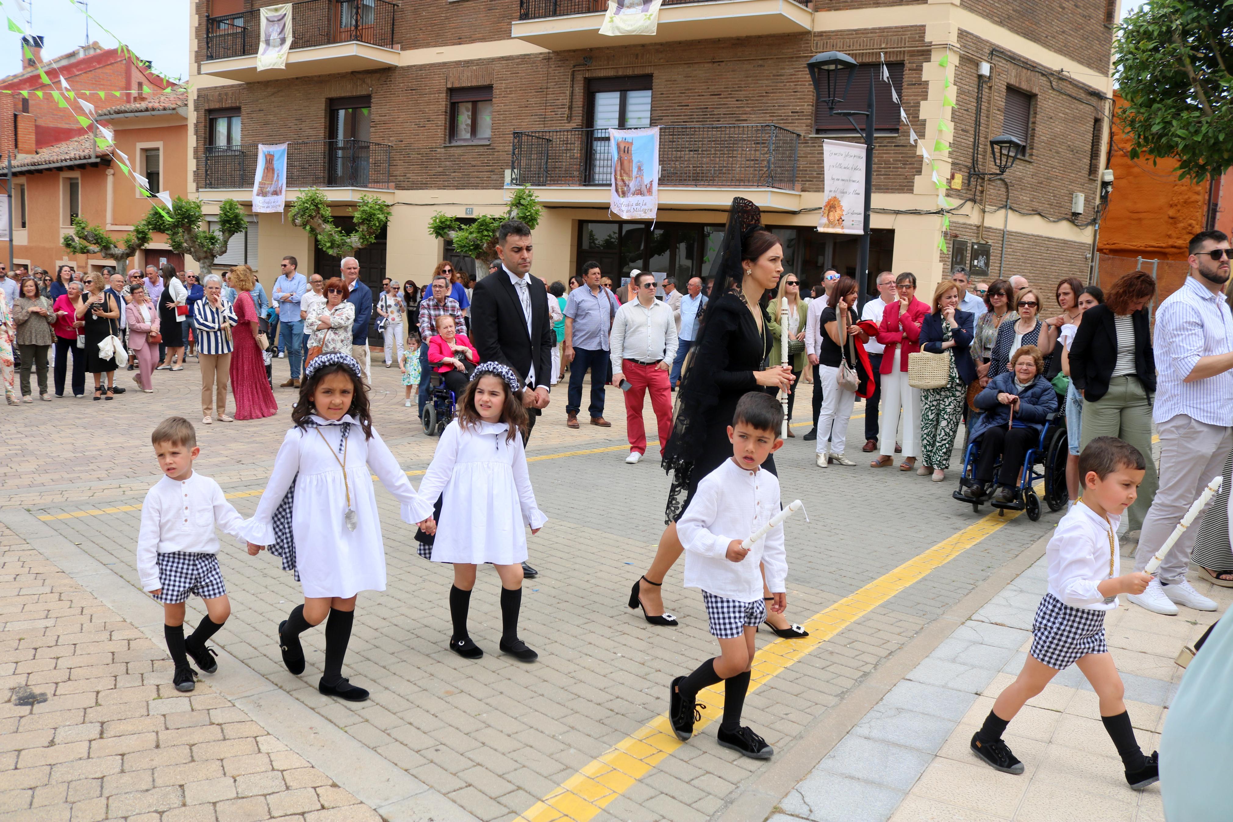 Villamuriel de Cerrato se rinde a la Virgen del Milagro