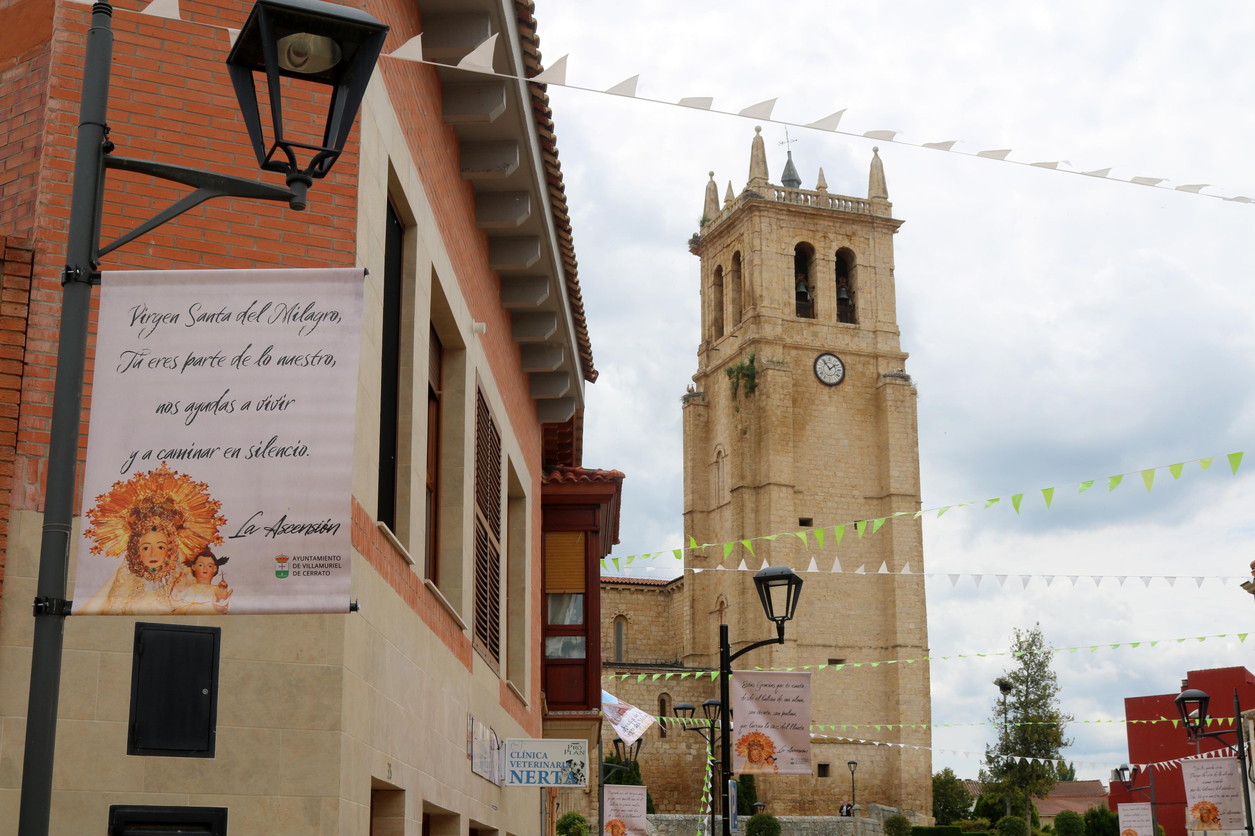 Villamuriel de Cerrato se rinde a la Virgen del Milagro