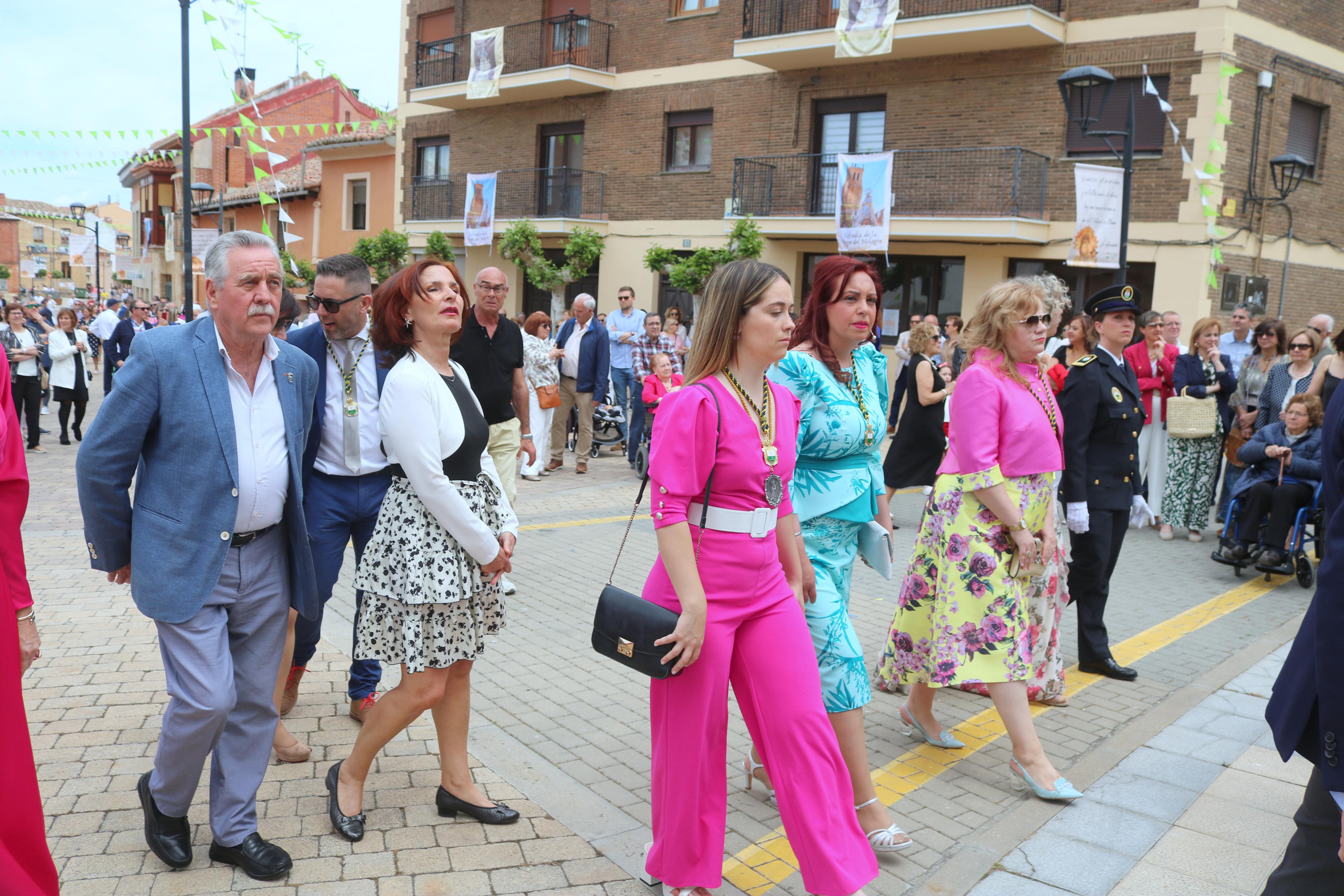 Villamuriel de Cerrato se rinde a la Virgen del Milagro