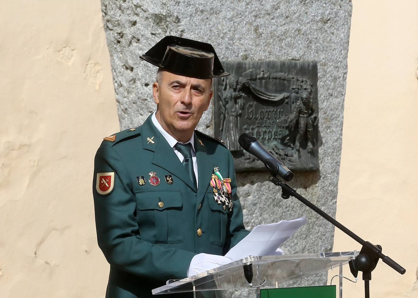 Fotografías del acto del 180 aniversario de la Guardia Civil