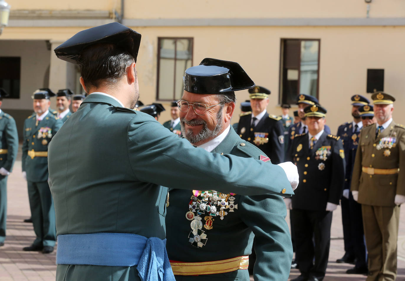 Fotografías del acto del 180 aniversario de la Guardia Civil