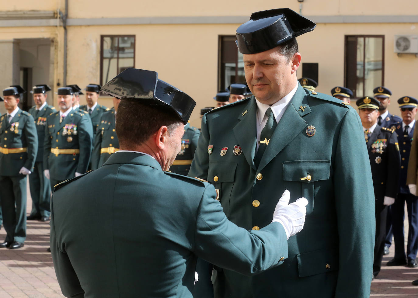 Fotografías del acto del 180 aniversario de la Guardia Civil