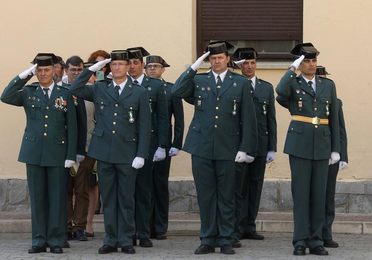 Fotografías del acto del 180 aniversario de la Guardia Civil