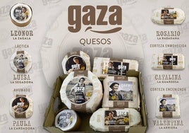 La nueva gama de quesos de Leche Gaza.