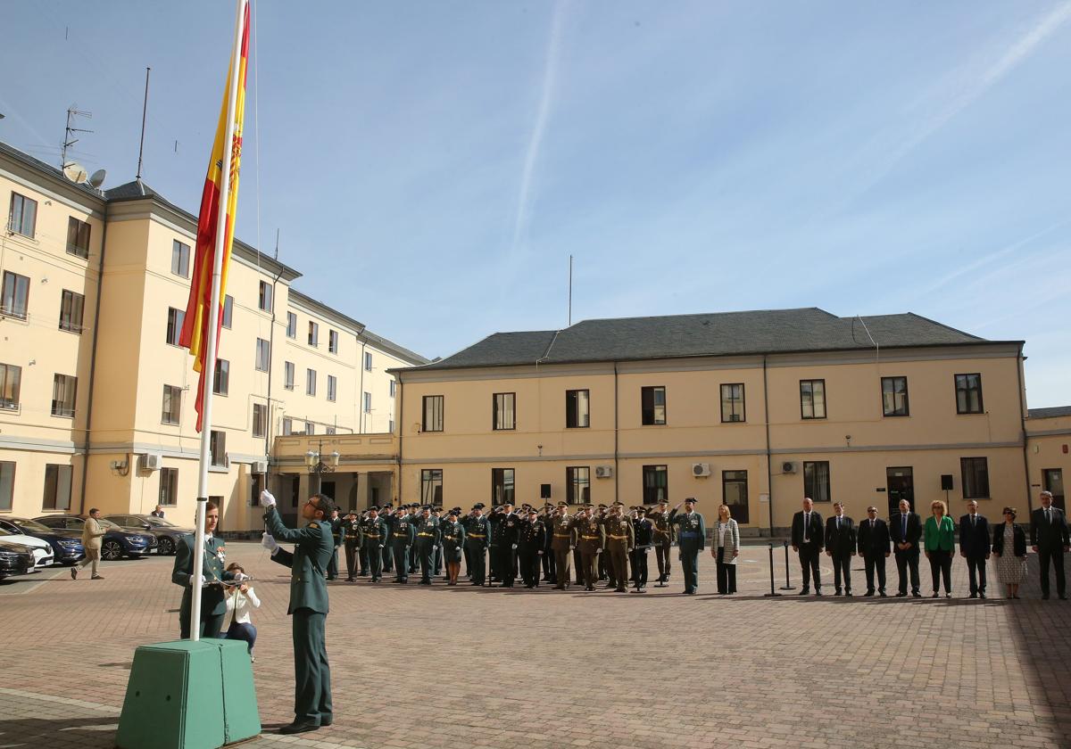 Actos de celebración del 180 aniversario de la Guardia Civil.