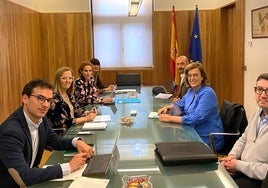 Reunión de la Diputación con la Confederación del Duero.