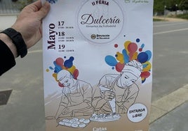 Cartel de la II Feria Dulcería, que se celebra este fin de semana.