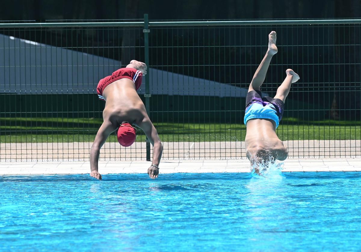 Piscina descubierta de Valladolid al inicio de la temporada pasada.