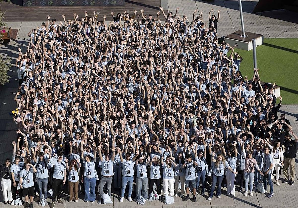 Más de 350 estudiantes, en el campus The Challenge de EduCaixa.