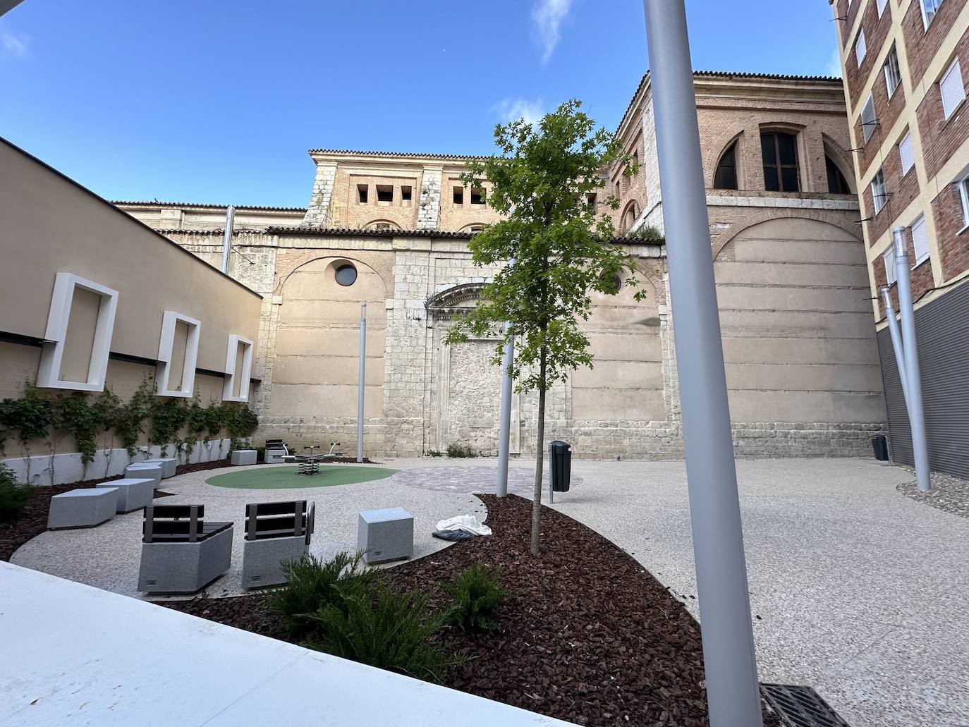 La futura plaza Francisco de Praves, con la urbanización culminada.