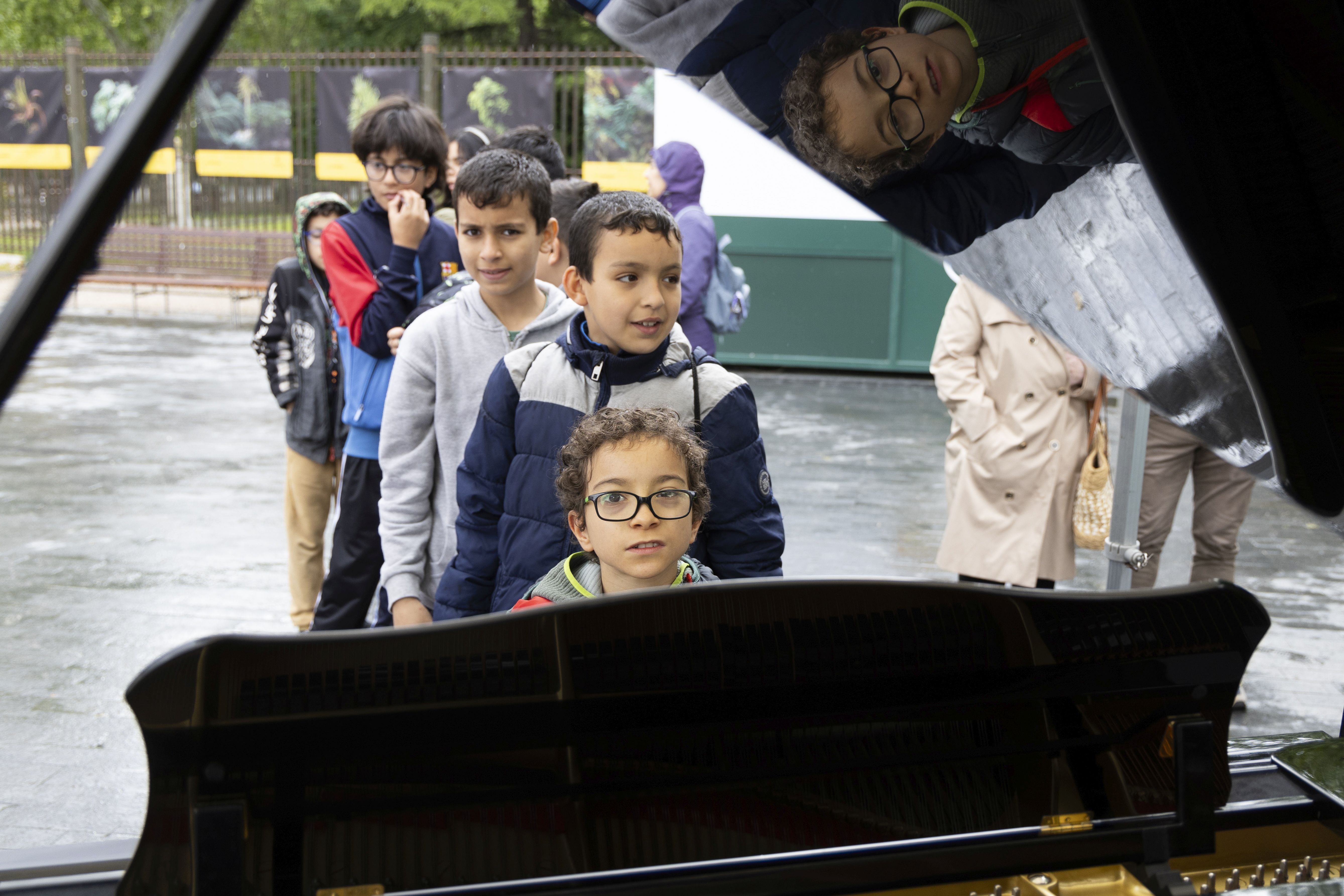 El centro de Valladolid se llena de pianos, en imágenes