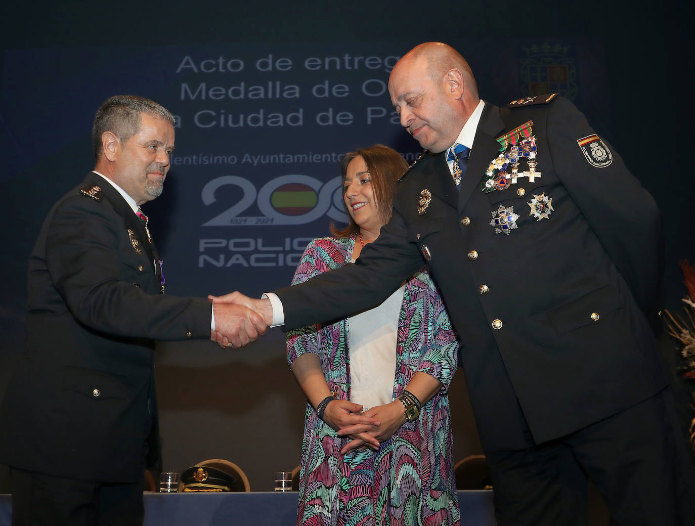 Medalla de Oro de Palencia para la Policía Nacional