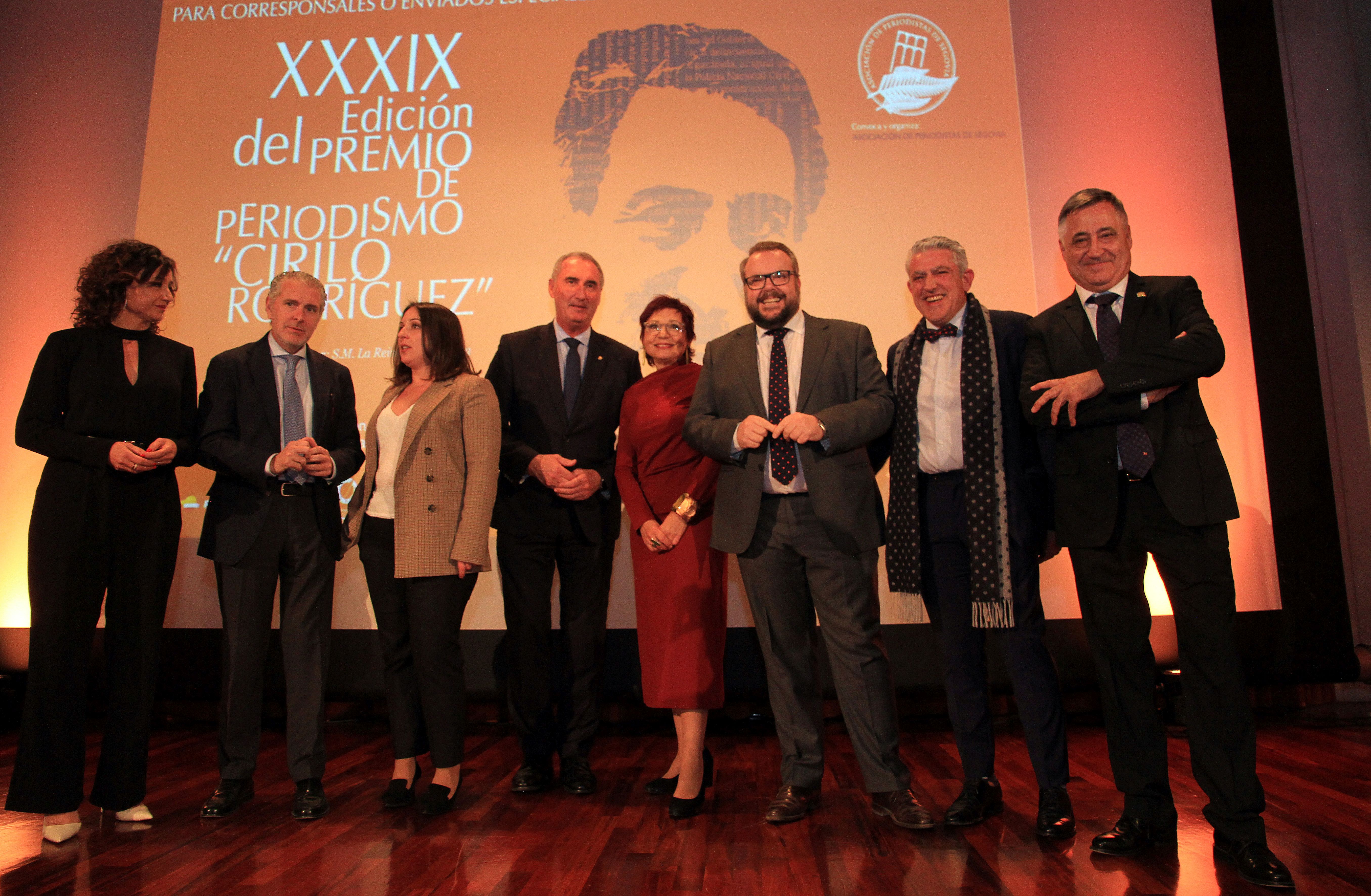 Fotografías de la entrega del premio Cirilo Rodríguez