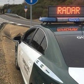 Interceptado un conductor en León a 212 kilómetros por hora en la autovía A-6