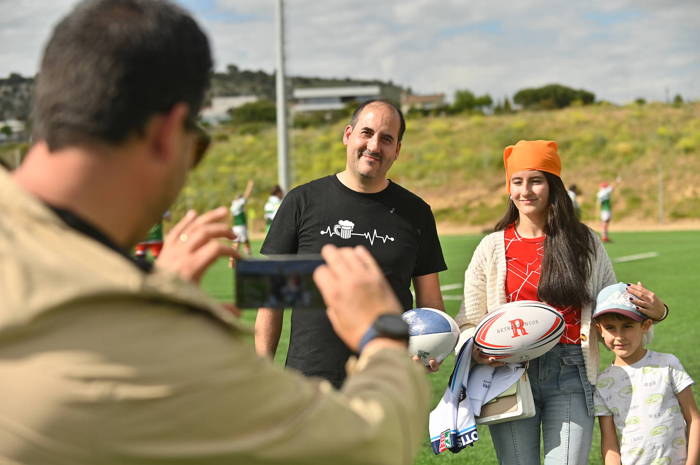 Solidaridad en los campos de rugby de Arroyo