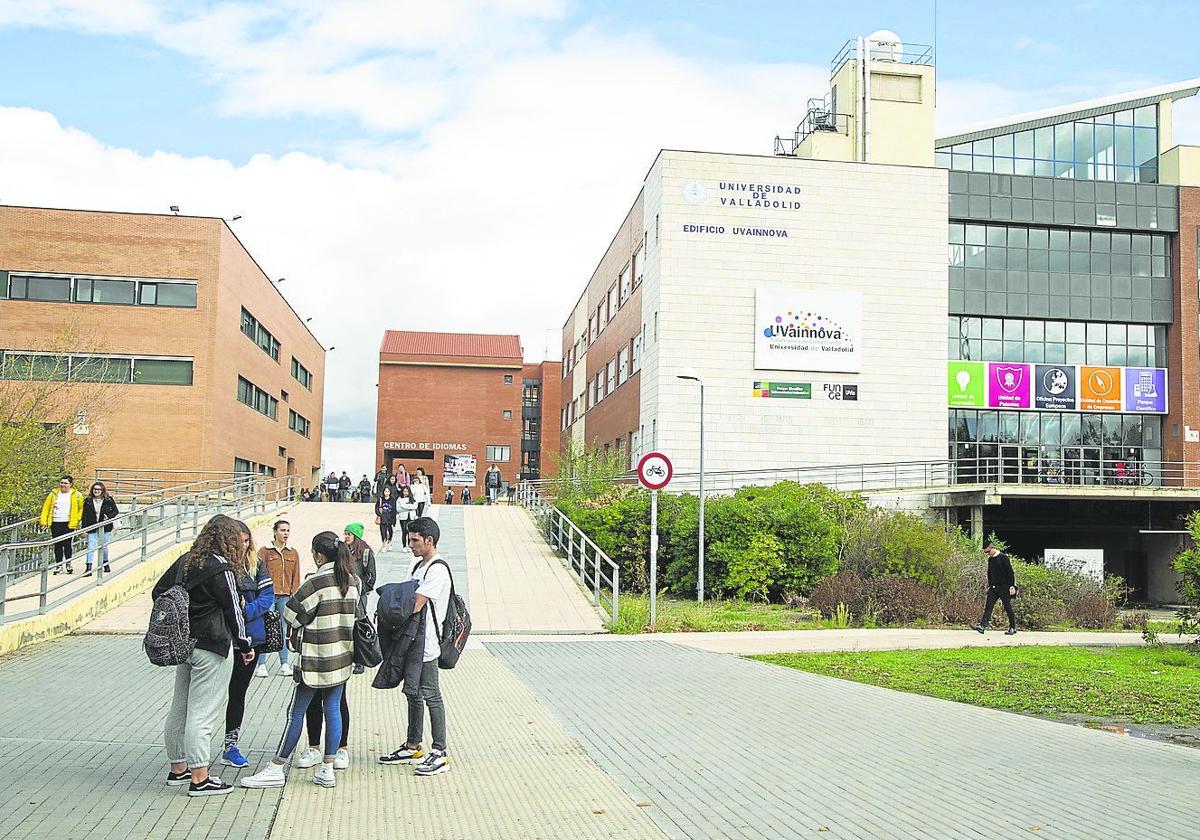 Edificio UVAInnova del Campus Miguel Delibes de la Universidad de Valladolid.