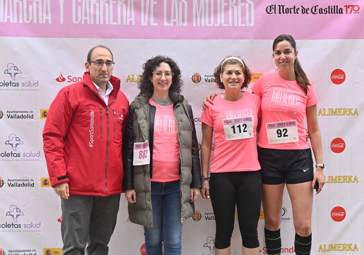 Participantes en la VII Marcha y Carrera de las Mujeres